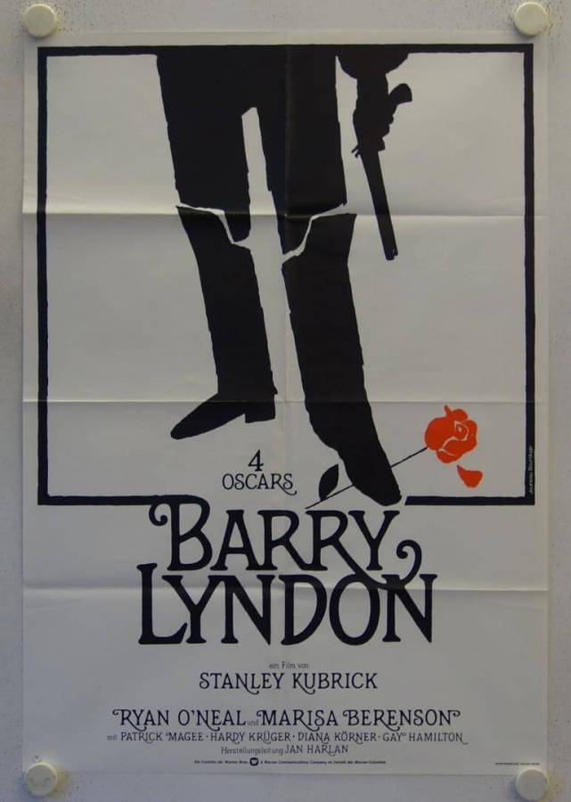 Barry Lyndon originales deutsches Filmplakat